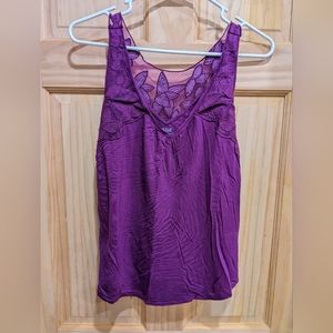 Purple tank top A.N.A size medium
